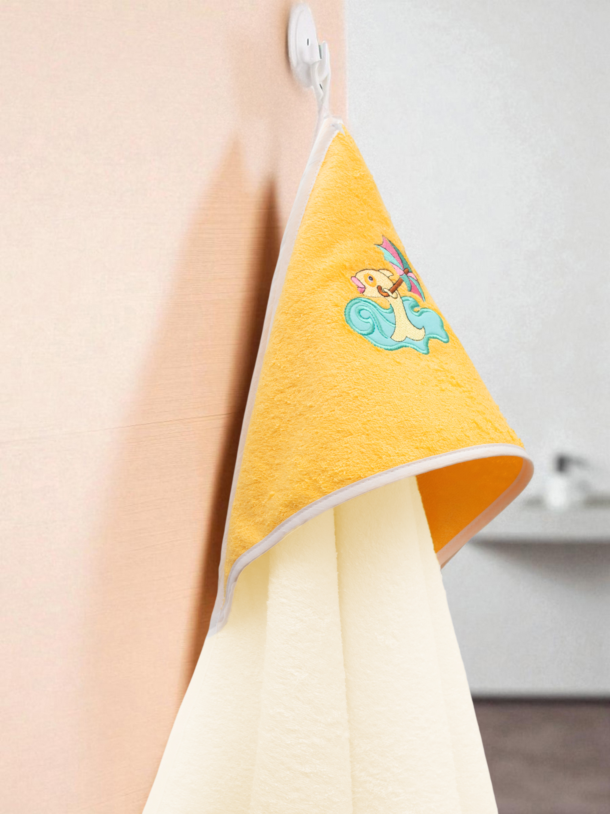 Полотенце уголок Wellness Малыш-01/35_Р 80 x 100 см 1 шт. - фото 5