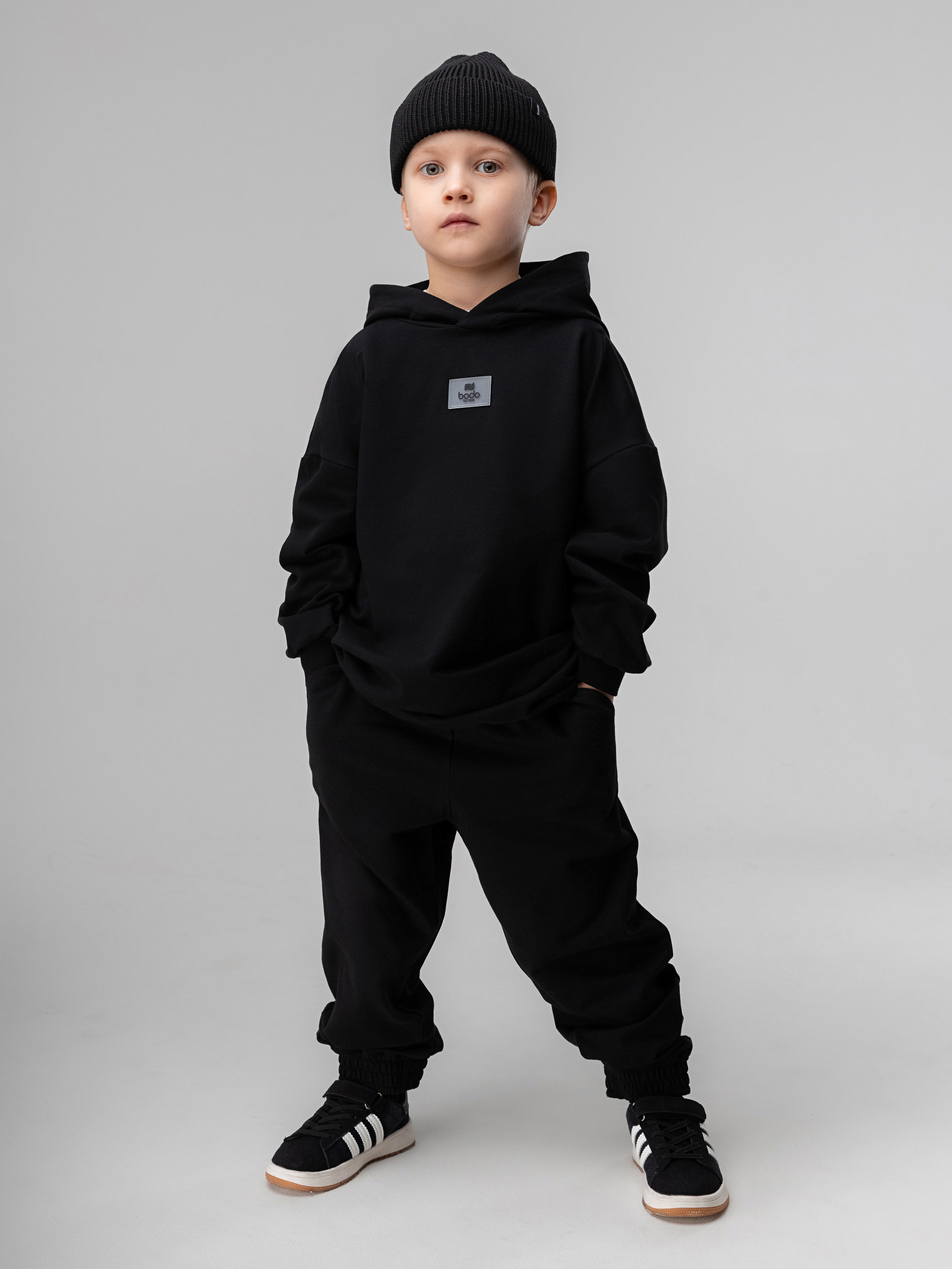 Костюм Bodo 11-435МU_черный - фото 1