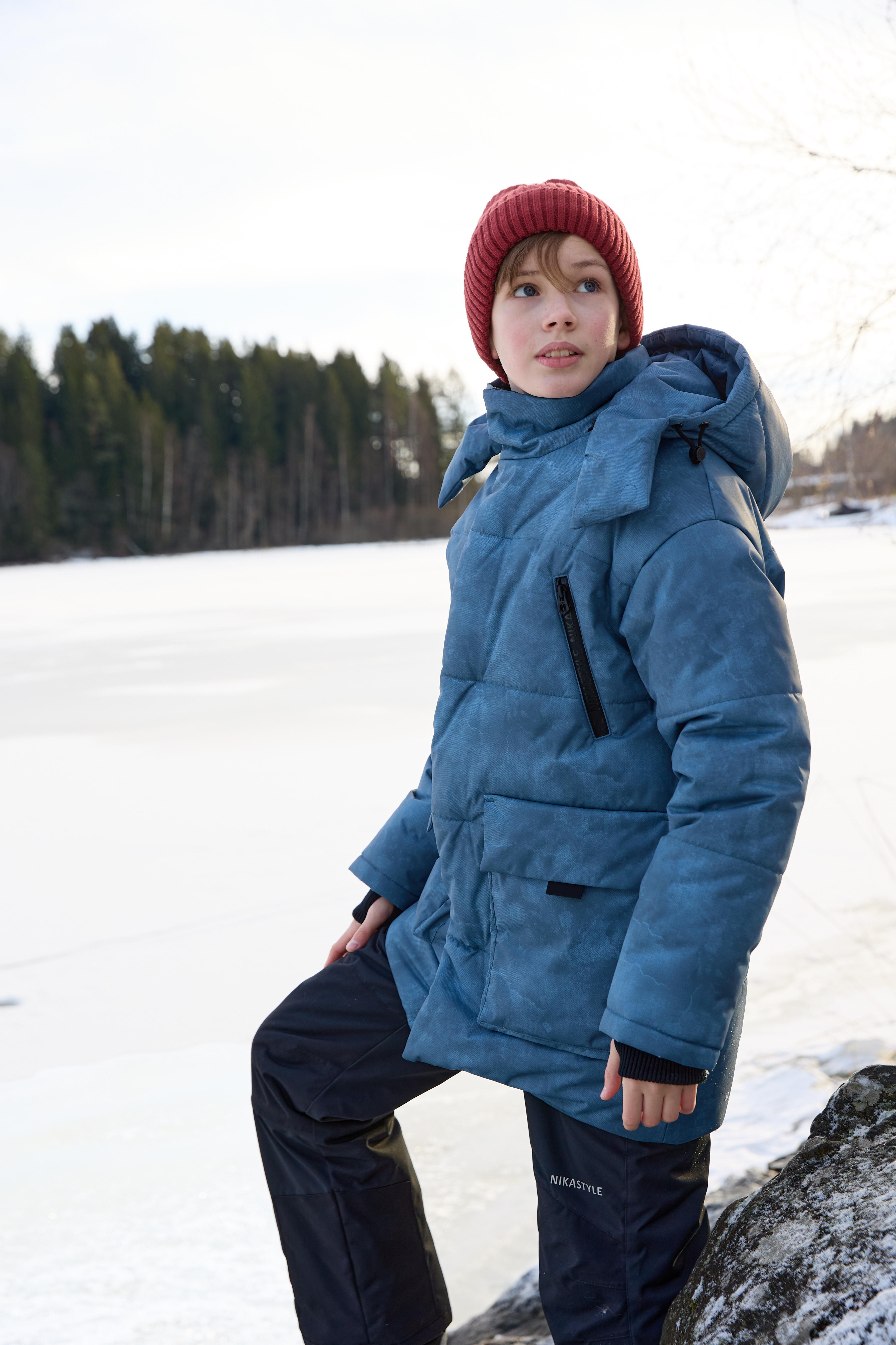Куртка NIKASTYLE 4з7925 деним - фото 4
