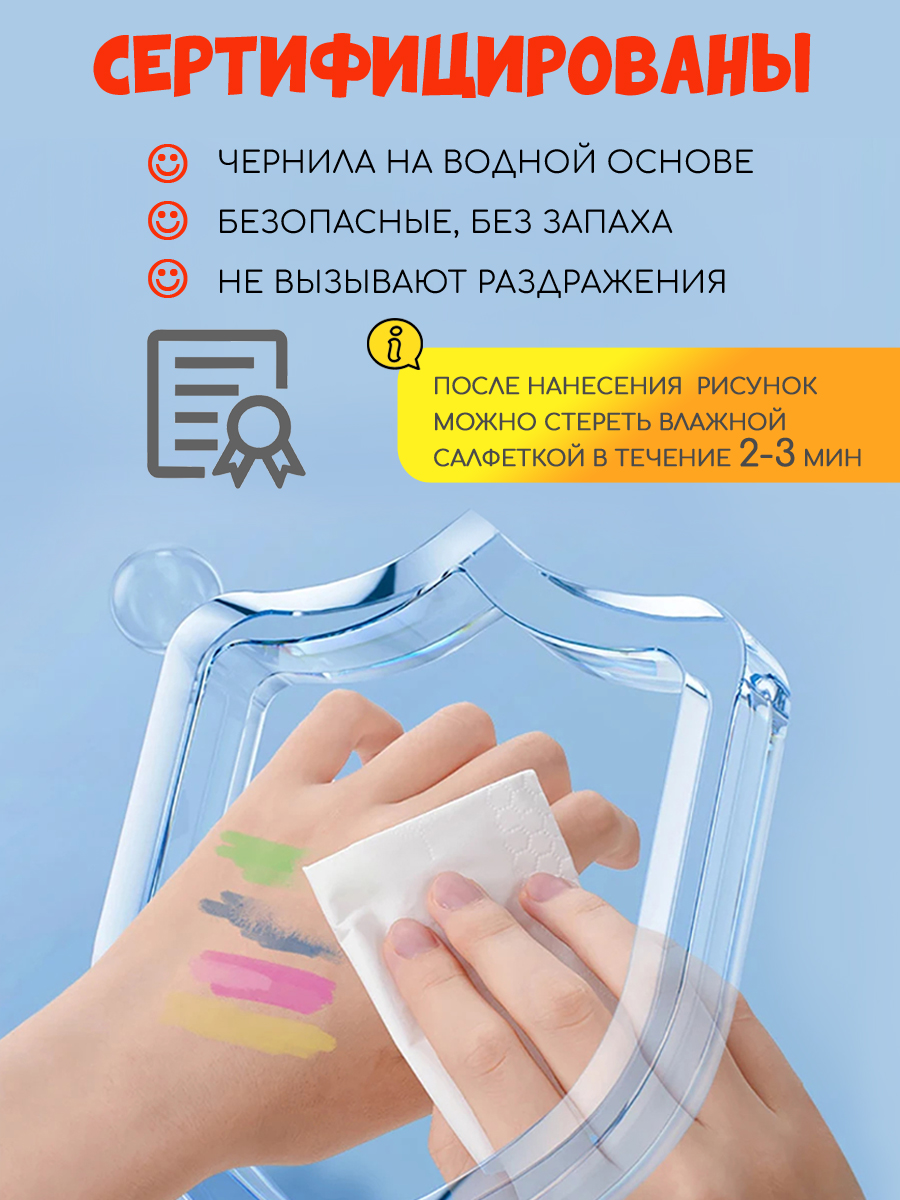 Маркеры Orange Peel акриловые 12 шт. - фото 7