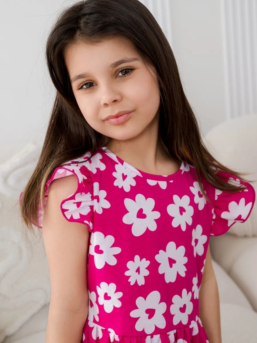 Платье NATIVIA ПЛД/цветокфуксия - фото 6