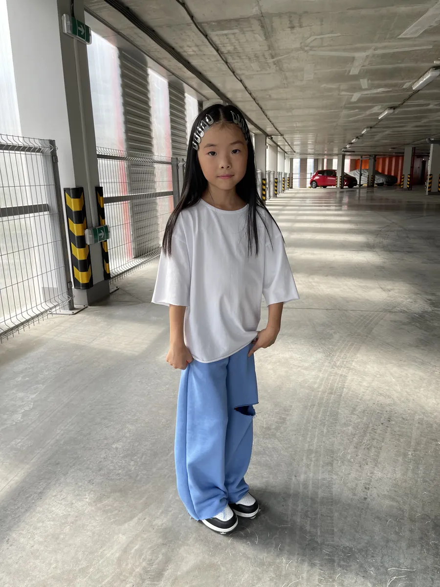 Брюки ROOMY ESSENCE STREETjog/blue - фото 12