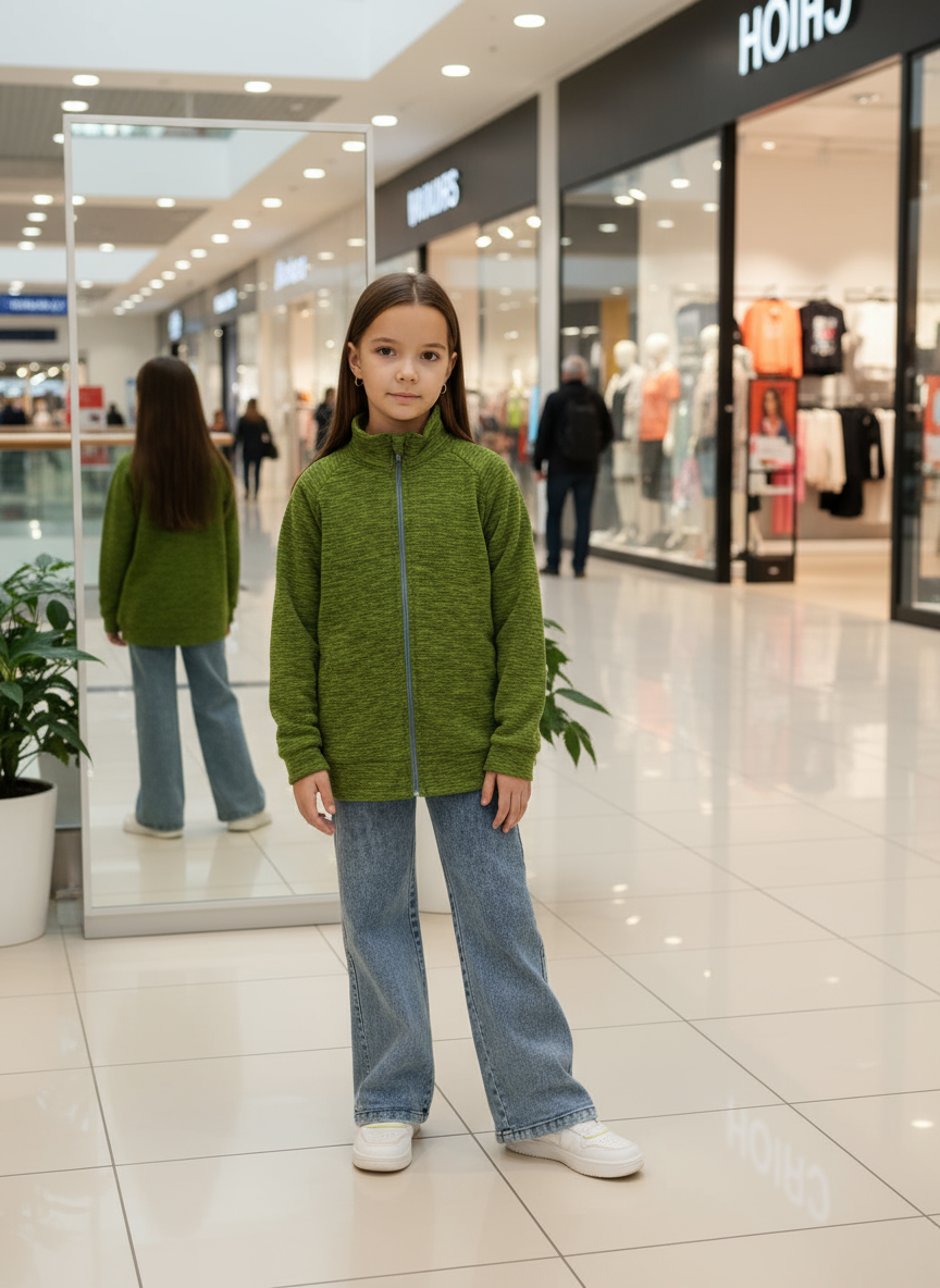 Толстовка Утенок 689/1кт салат - фото 2