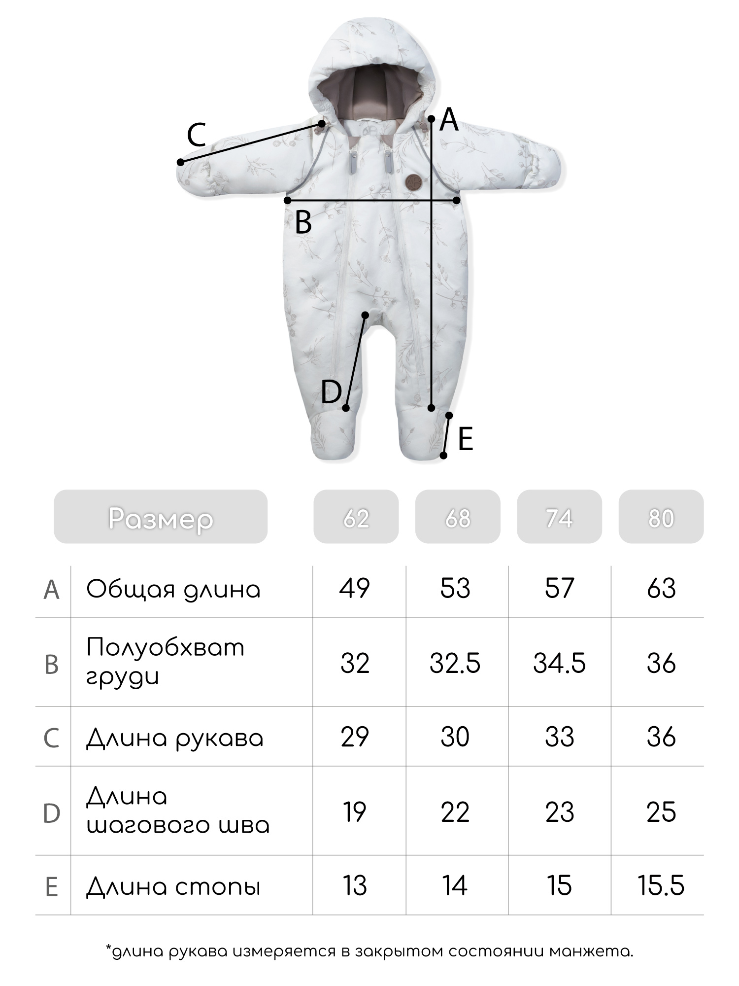 Комбинезон Amarobaby AB-OD26-6202AS/33 - фото 21