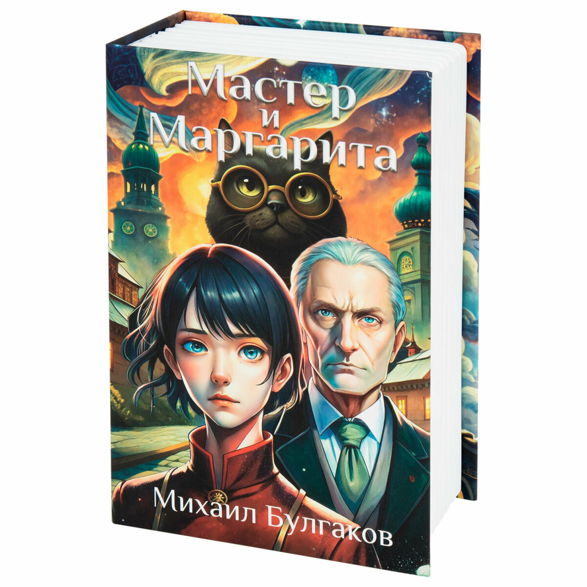 Сейф книга Brauberg шкатулка тайник для денег и документов Мастер и Маргарита - фото 10