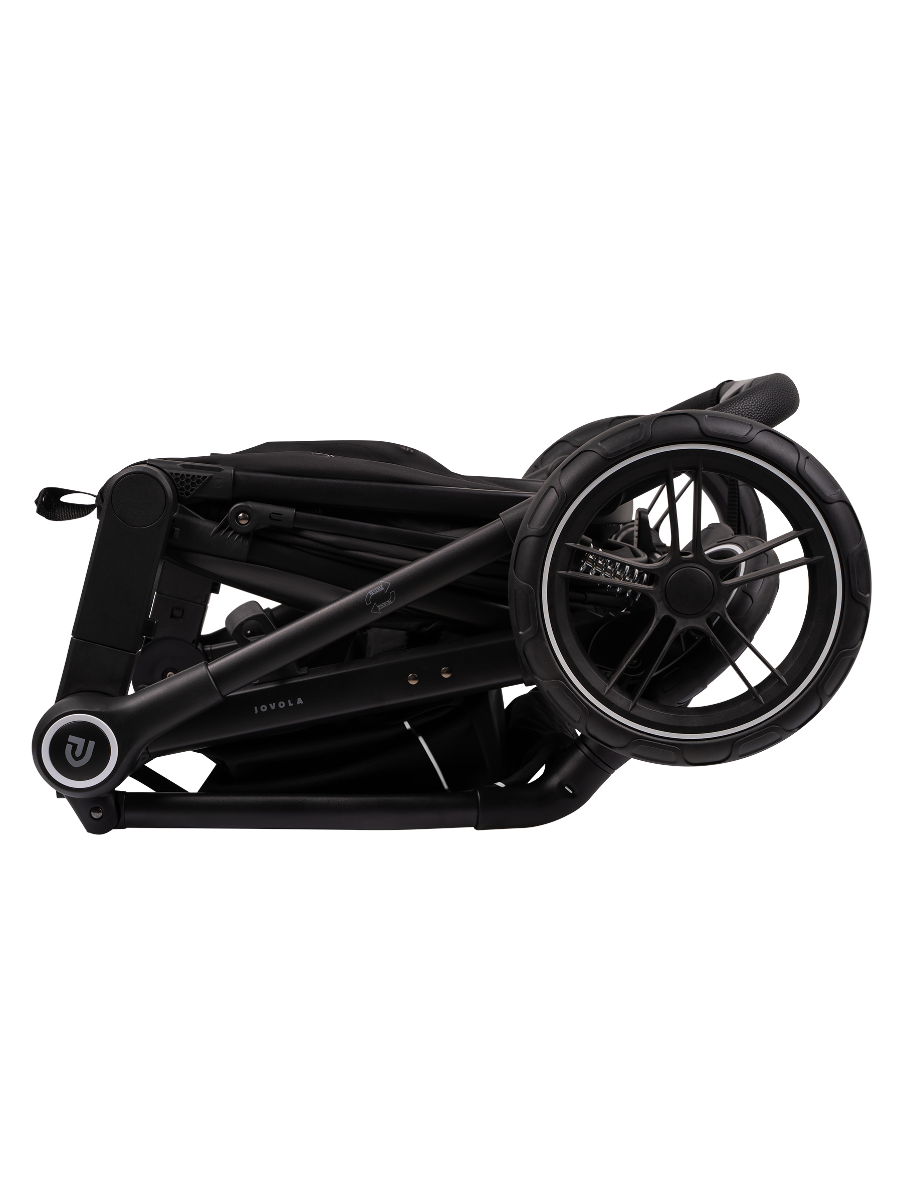 Коляска трансформер JOVOLA Truck, перекидная ручка черный - фото 18