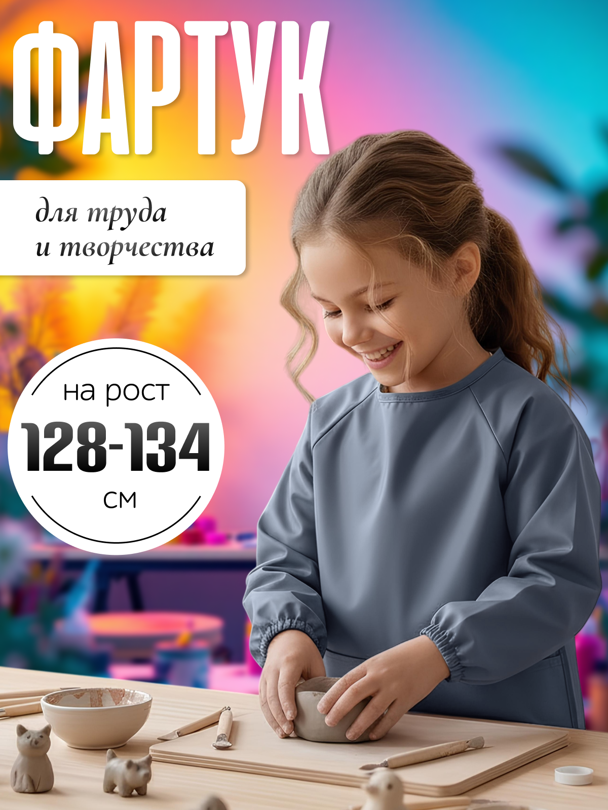 Фартук AXLER с рукавами - фото 1