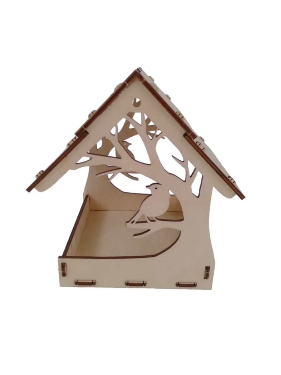 Сборная модель FOFA Кормушка для птиц Скворец ST0204 - фото 2