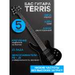 Игрушка музыкальная Terris TPB-15 BK электрогитара