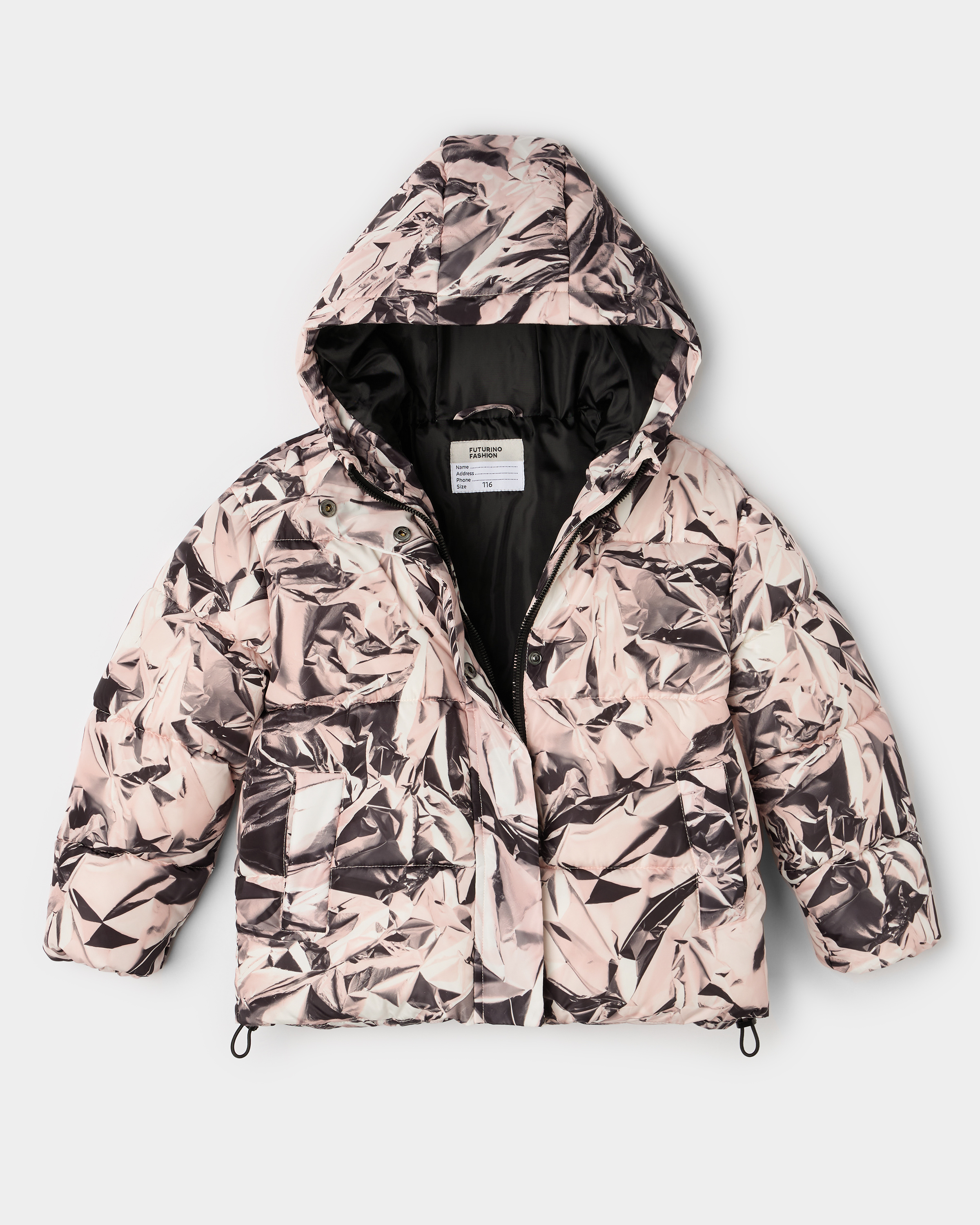 Куртка Futurino Fashion W25FF-1GO04kg-55 - фото 3