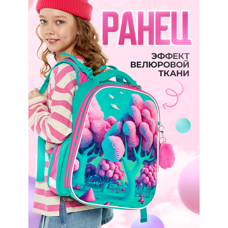 Ранец ПАНДАРОГ Розовые деревья