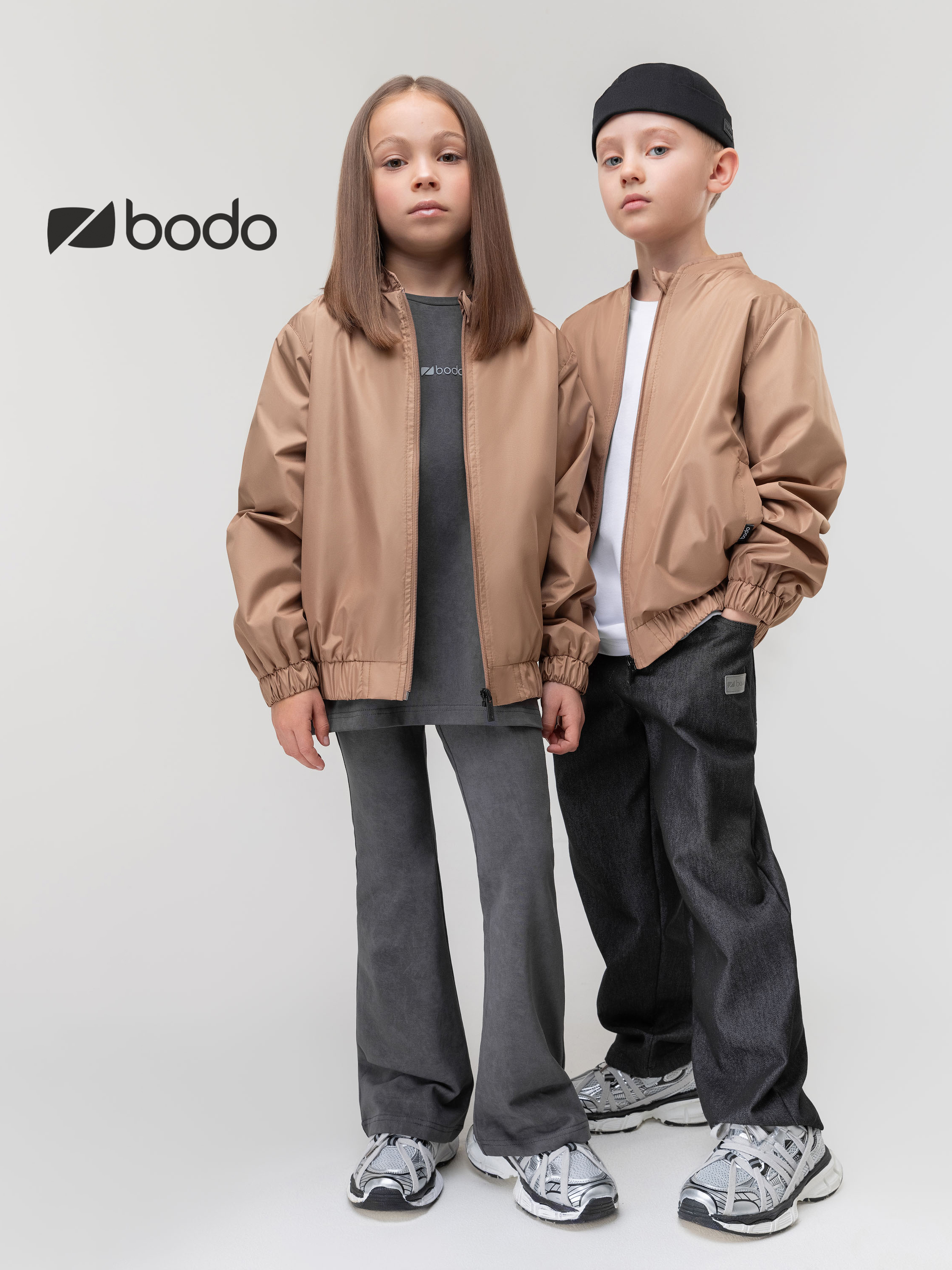 Ветровка Bodo 32-45U_коричневый - фото 2