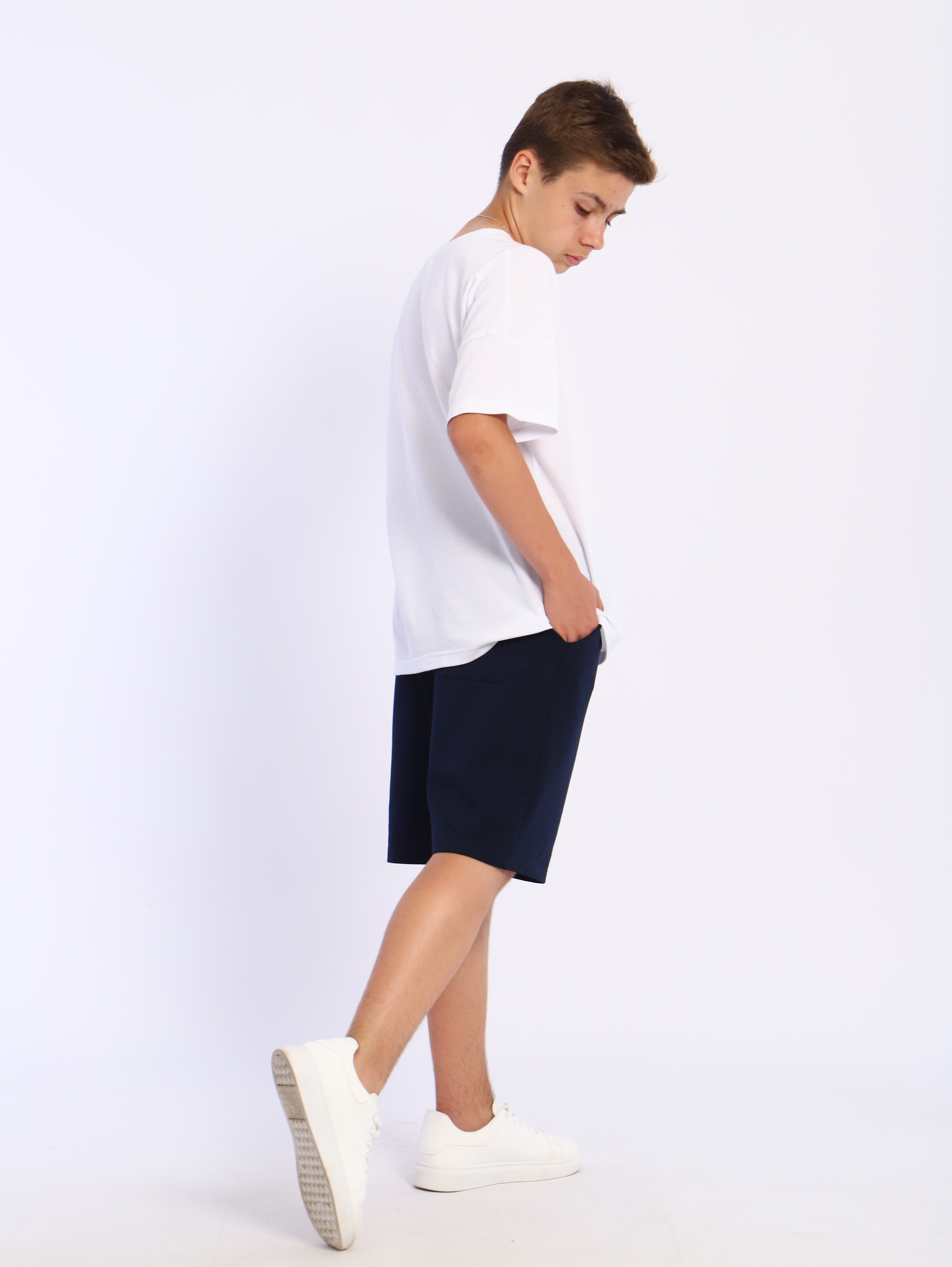 Шорты ЛАДОШКИ Шорты Олег синий - фото 12