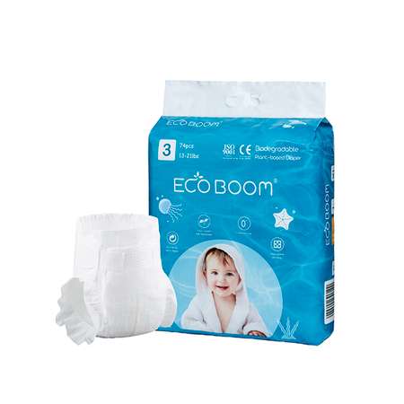 Подгузники ECO BOOM Eco M 74 шт.