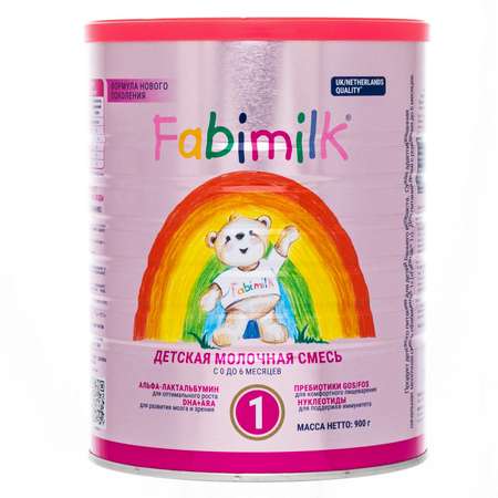 Смесь молочная FABIMILK с 0 до 6 месяцев 900г