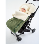 Конверт в коляску Осьминожка Трансформер зеленый