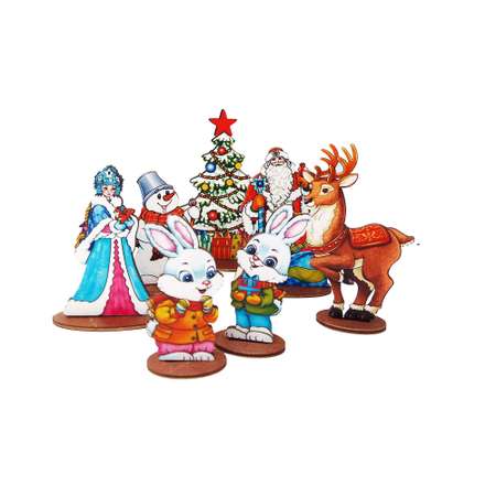 Набор фигурок Нескучные игры Новогодний хоровод