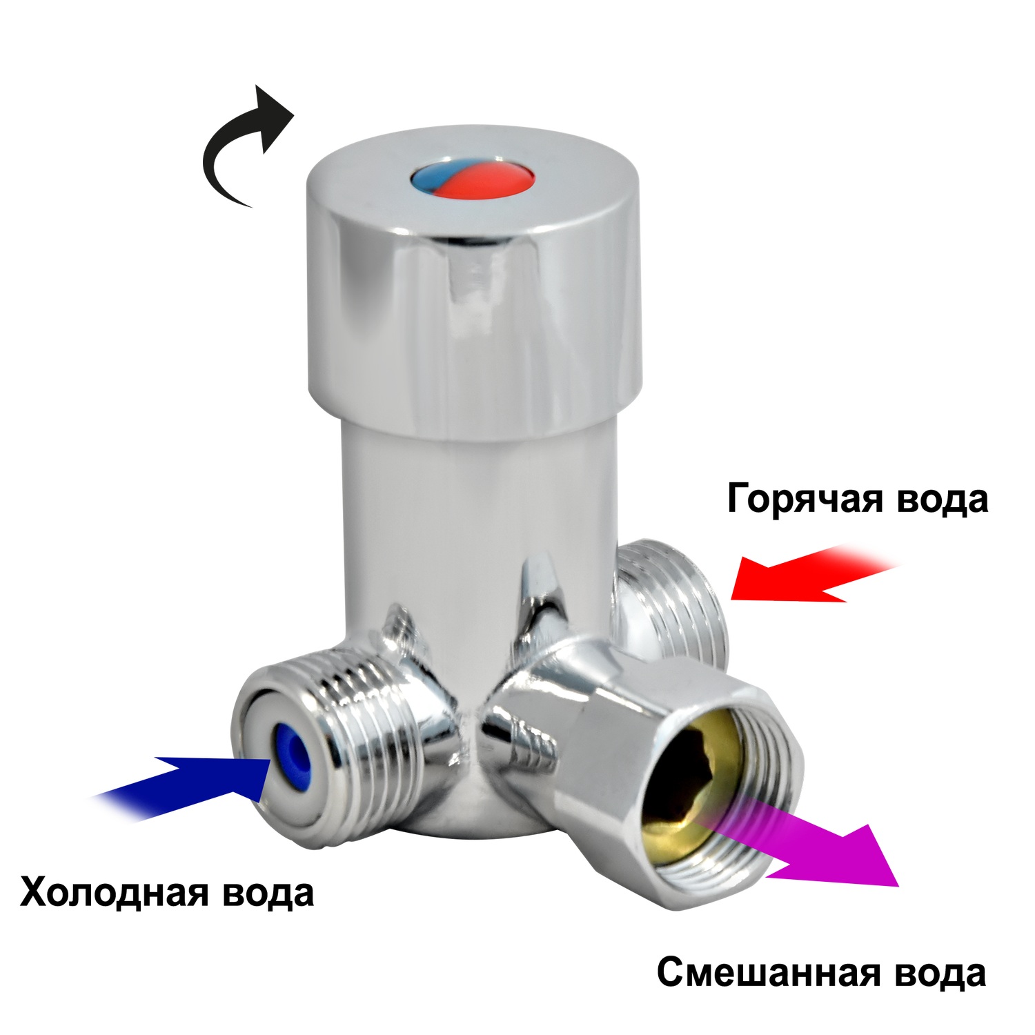Сенсорный латунный смеситель Eleanti для мойки с высоким изливом - фото 14