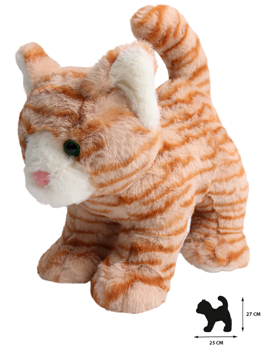 Мягкая игрушка All About Nature котик - фото 4