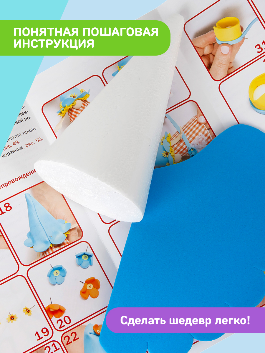 Набор для творчества Волшебная мастерская сборка Гномочка - фото 7