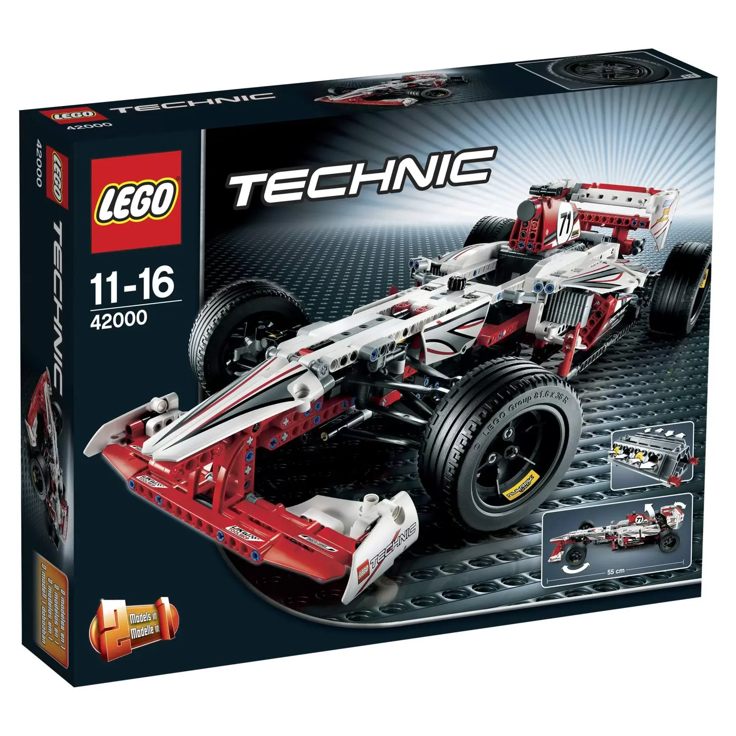 Конструктор LEGO Technic 42000 1141 дет. - фото 1