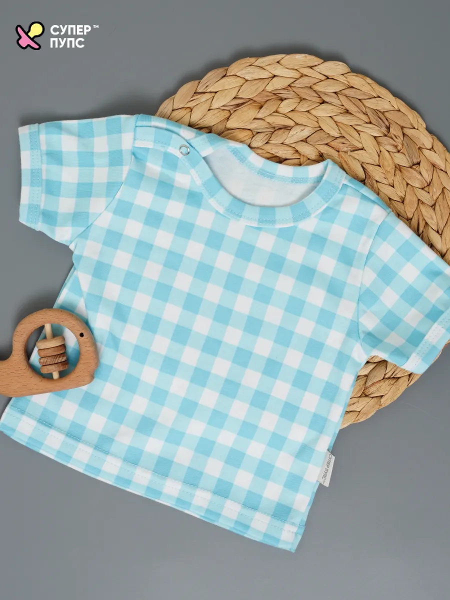 Футболка 4 шт Супер Пупс нбр/4пр/футб/КН/2026/мальчик - фото 17