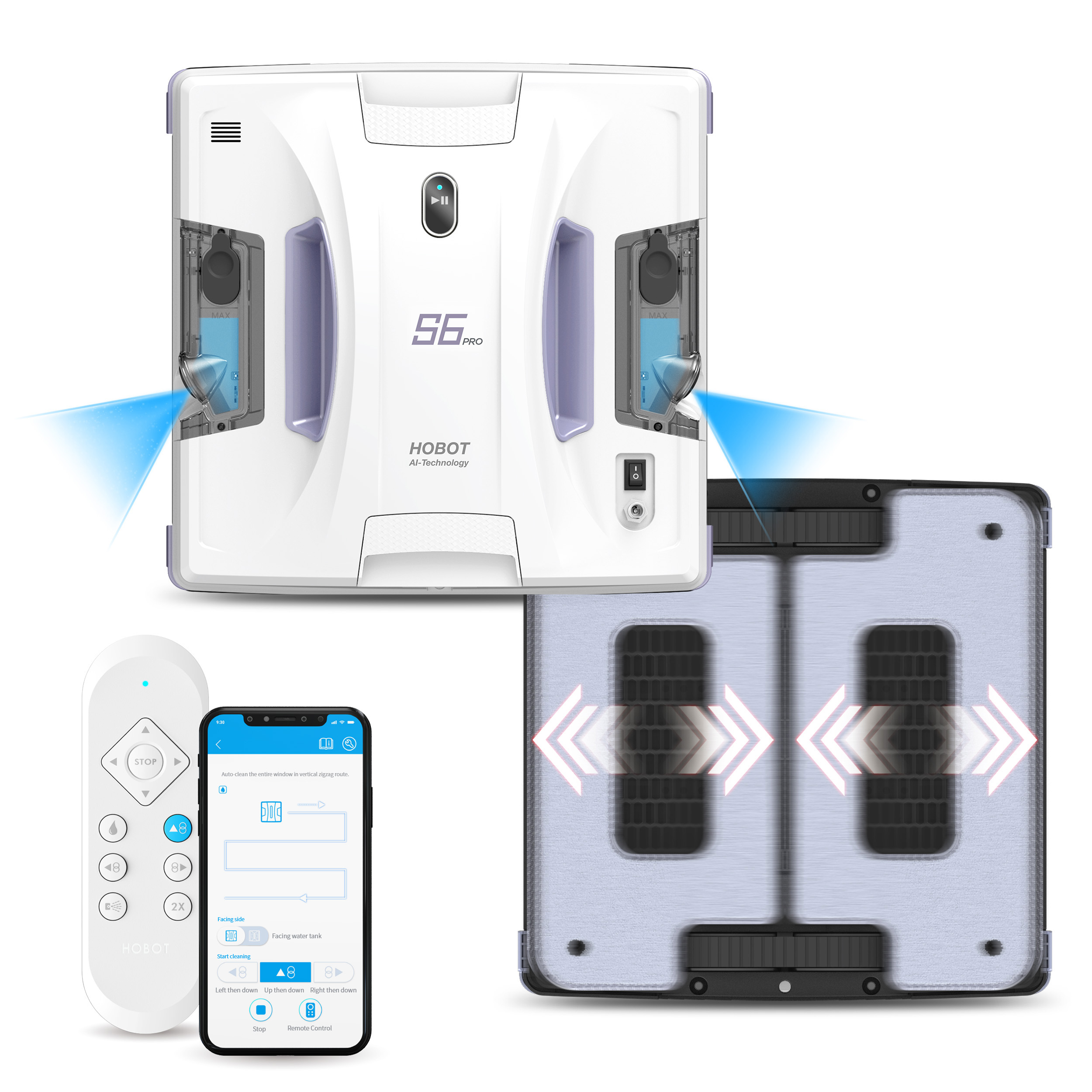 Робот мойщик окон HOBOT S6 Pro - фото 10
