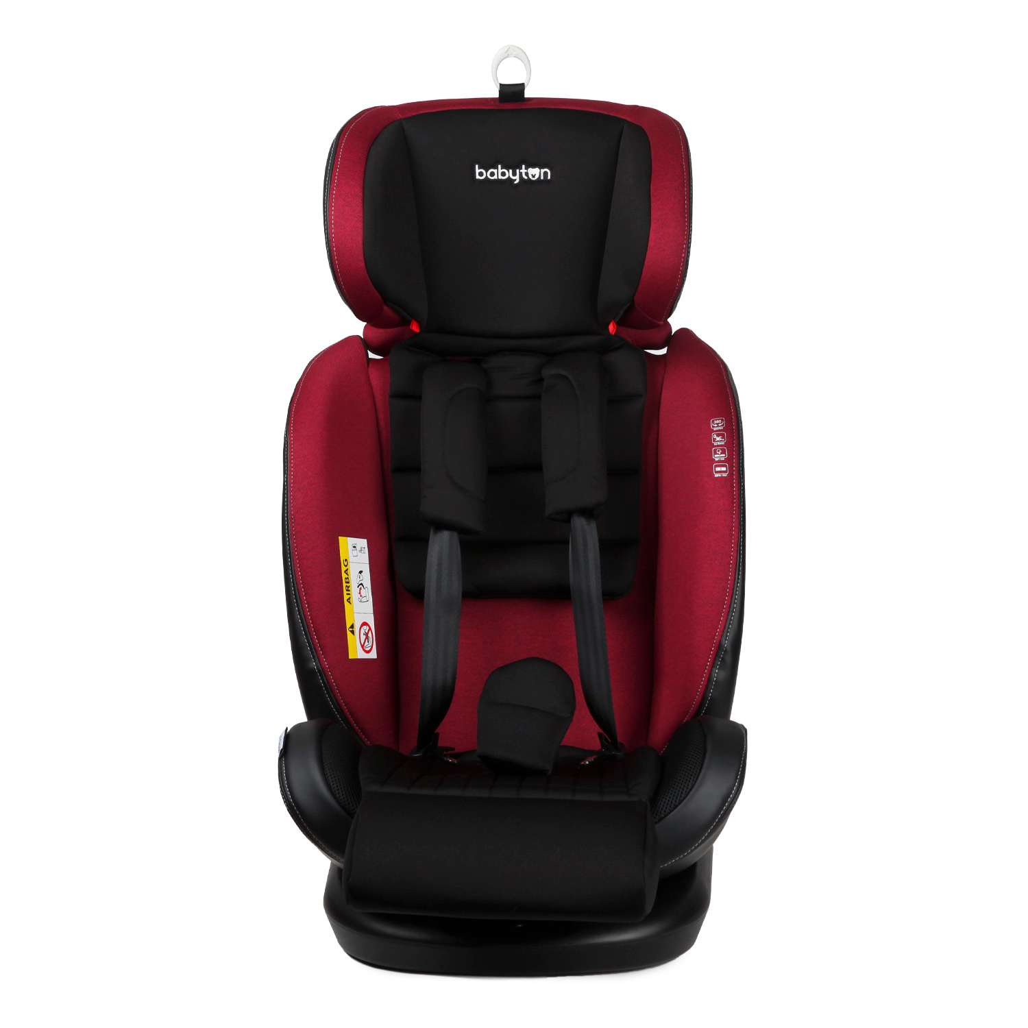 Автокресло Babyton Multi-Stage Black-Red Isofix 0+/1/2/3 (0-36 кг) - фото 11