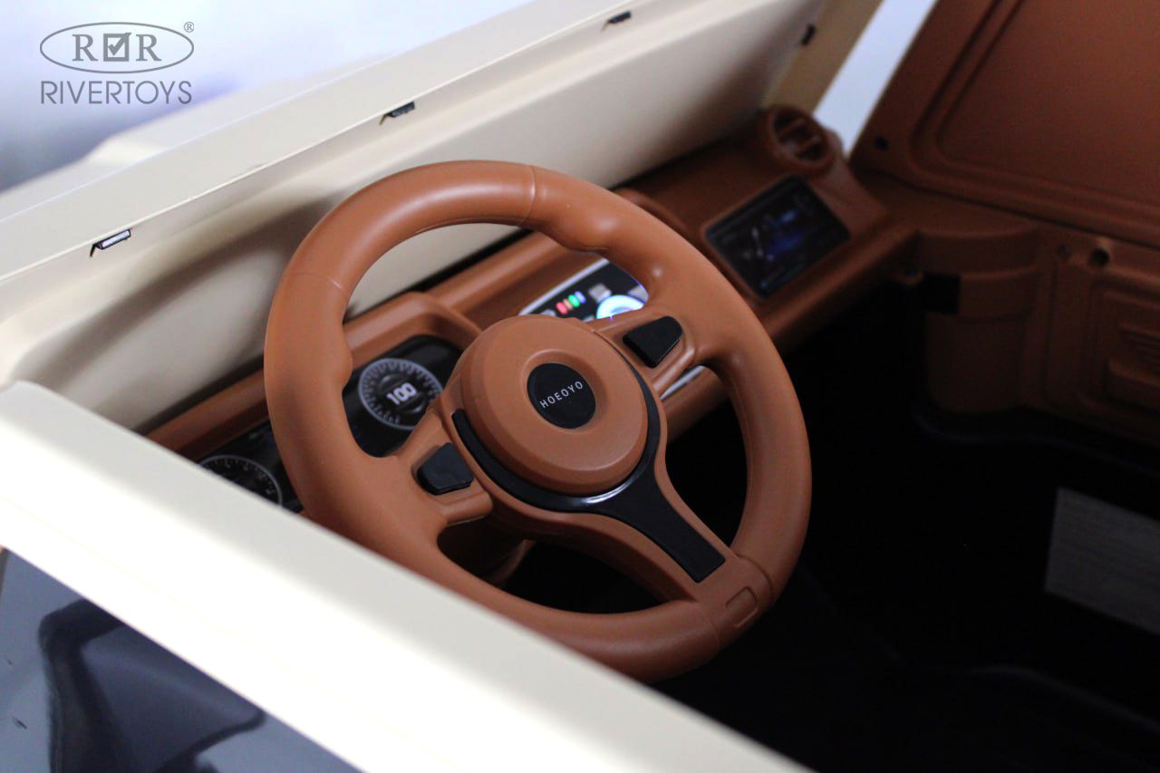 Электромобиль RIVERTOYS E555KX-PICKUP-KHAKI С пультом ДУ - фото 17