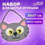Набор для творчества Юнландия шитье Котик