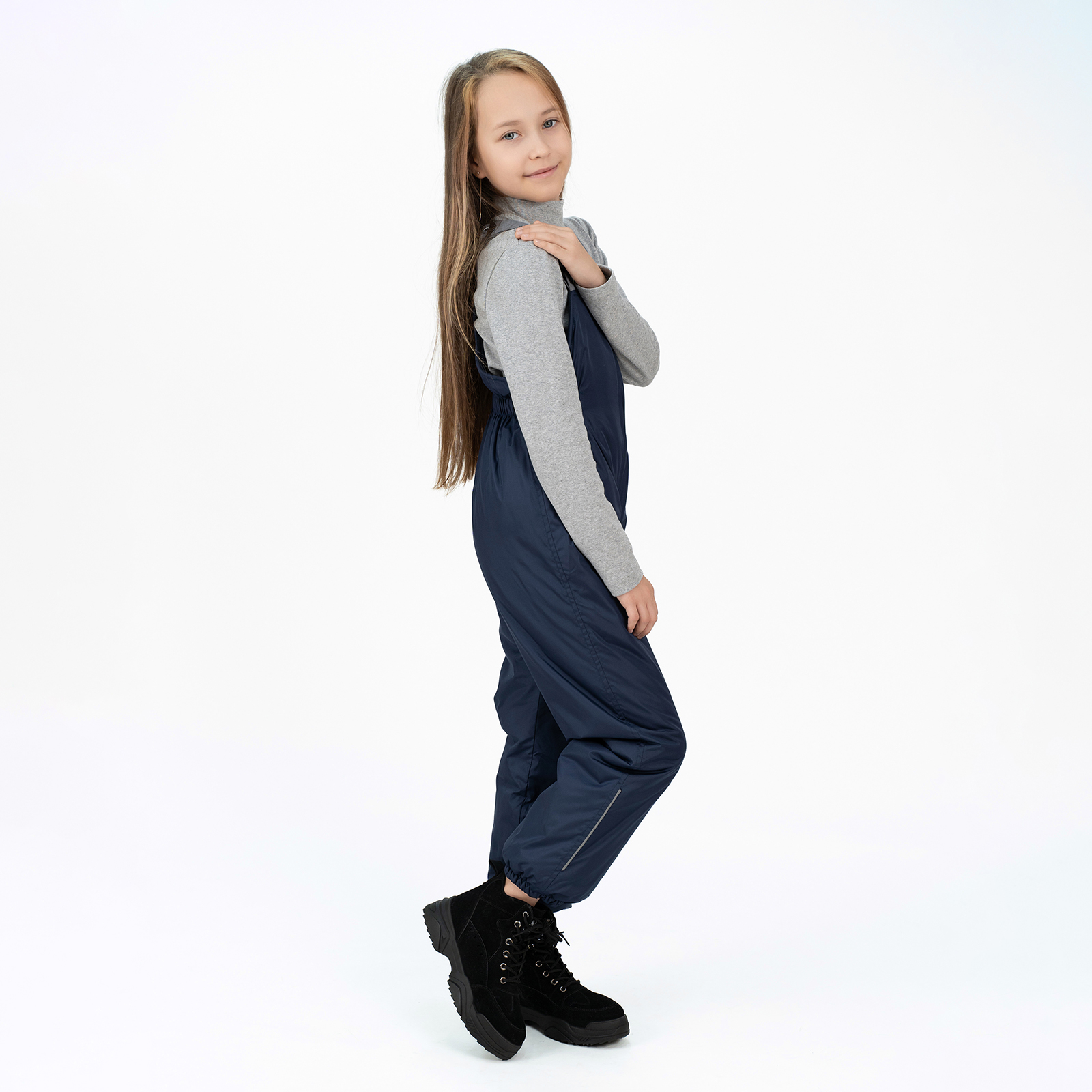 Полукомбинезон Arctic kids 60-012 синий - фото 16