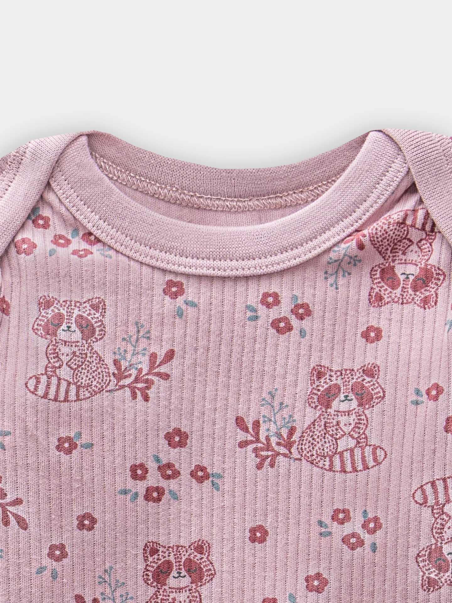 Боди Mark Formelle (Марк Формэль) 13018/цветочные еноты на п.розовом - фото 5