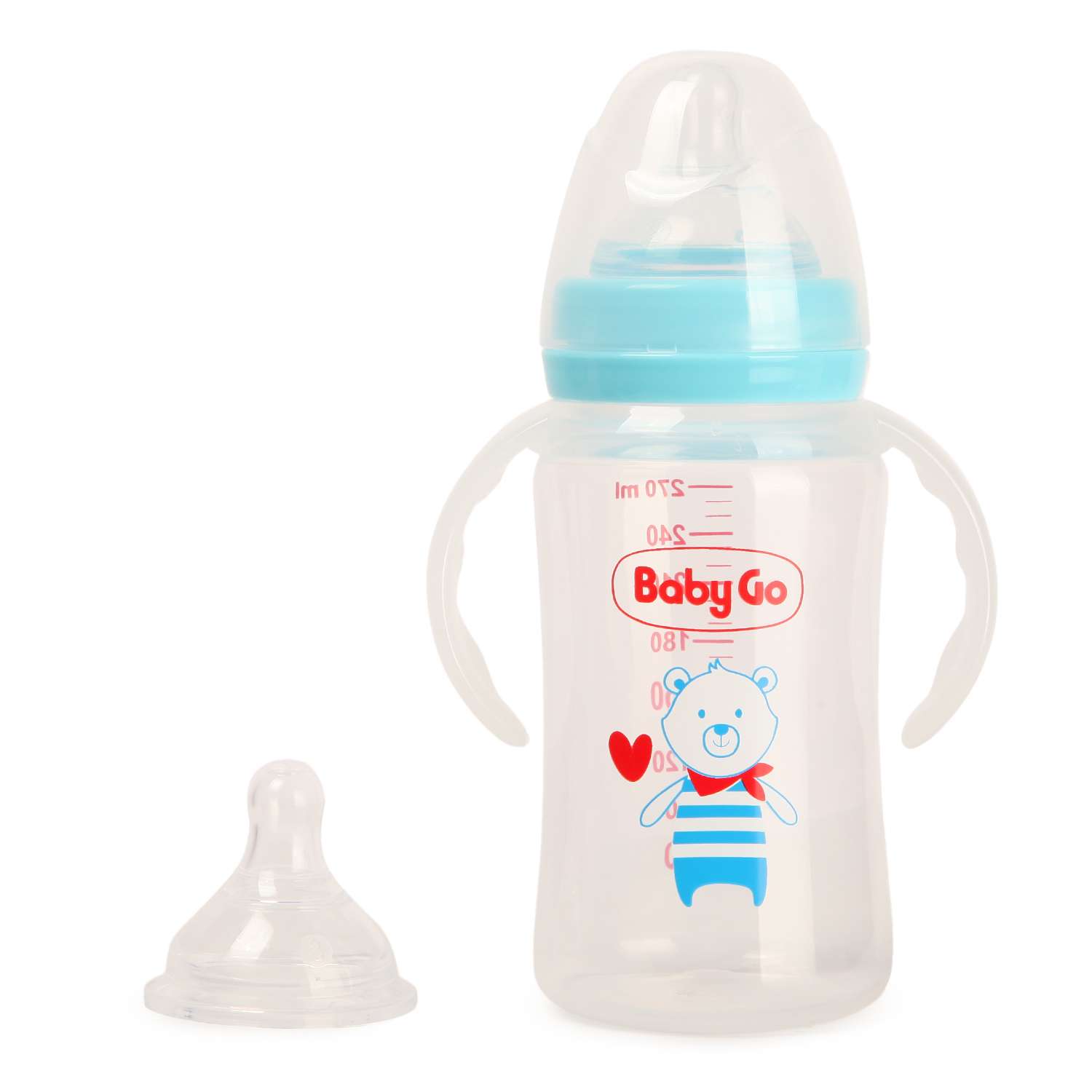 Бутылочка BabyGo 270 мл 1 шт. - фото 1