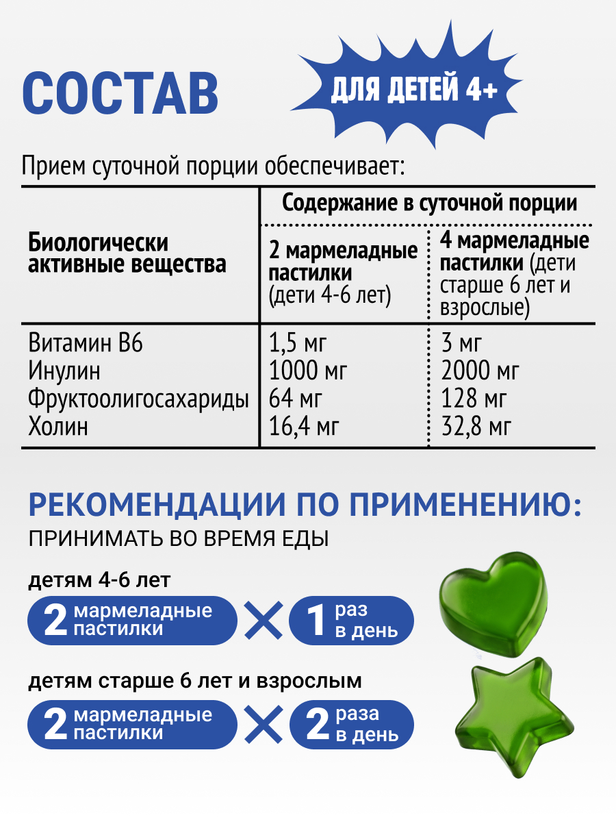 Пребиотики Fabbrica Finagins 60 капсул - фото 2