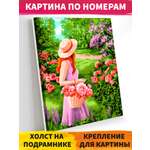 Картина по номерам Русская живопись Прогулка в саду