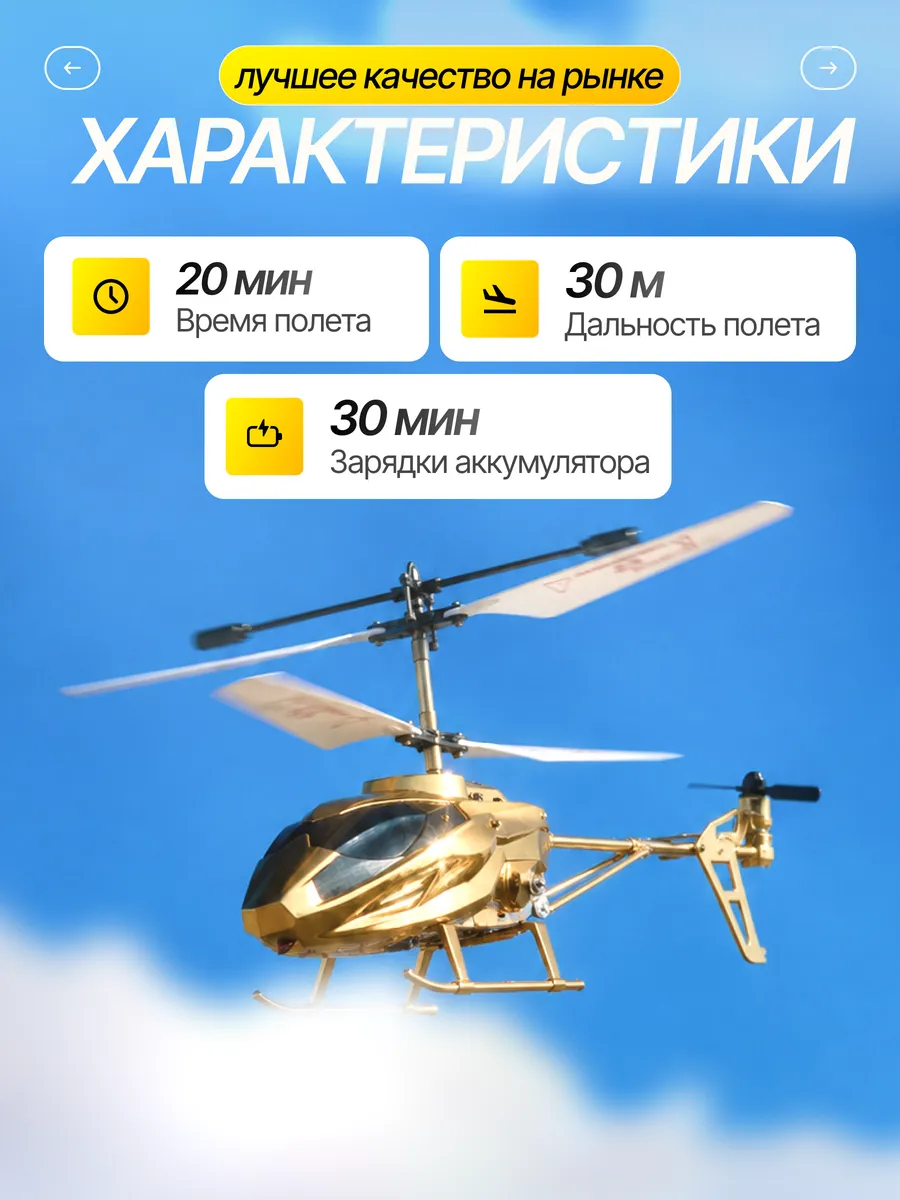 Вертолет РУ MiniMinds 1:28 - фото 5
