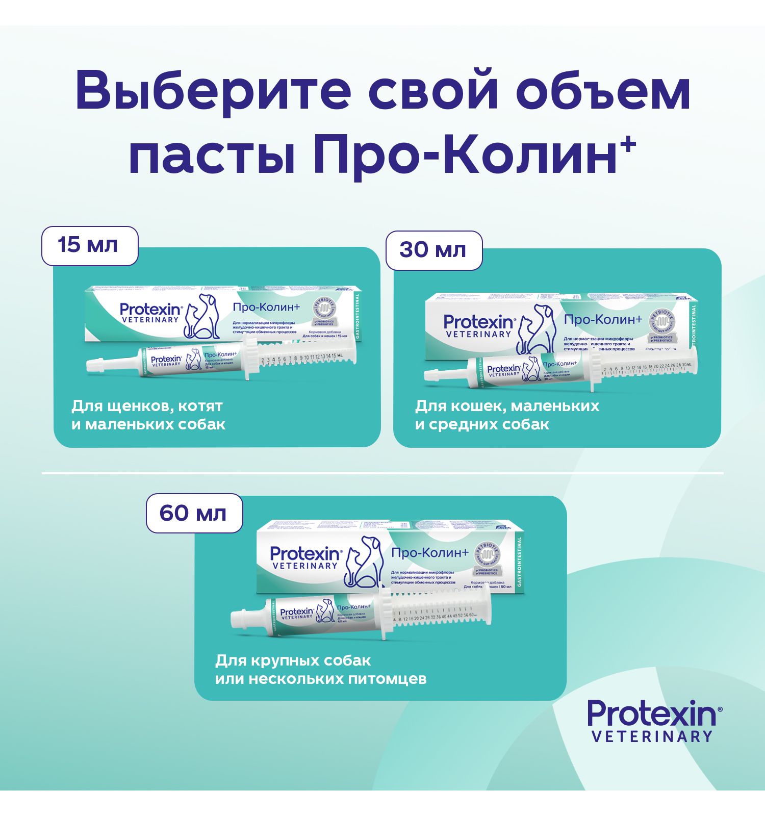 Добавка для кошек и собак Protexin Проколин пробиотическая кормовая 30мл - фото 12