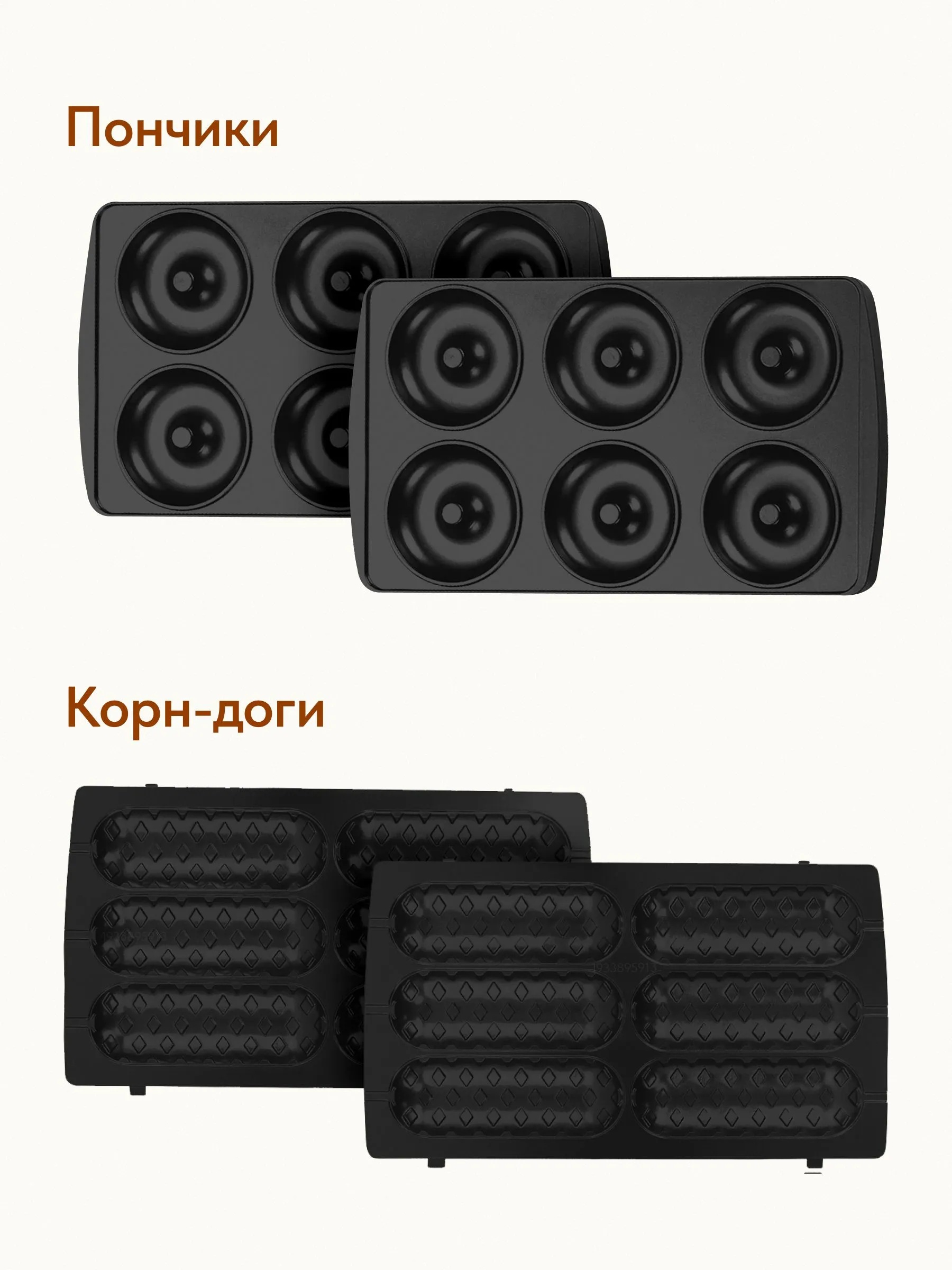 Мультипекарь CASTLELADY Вафельница гриль электрический 8 в 1 800 W - фото 30