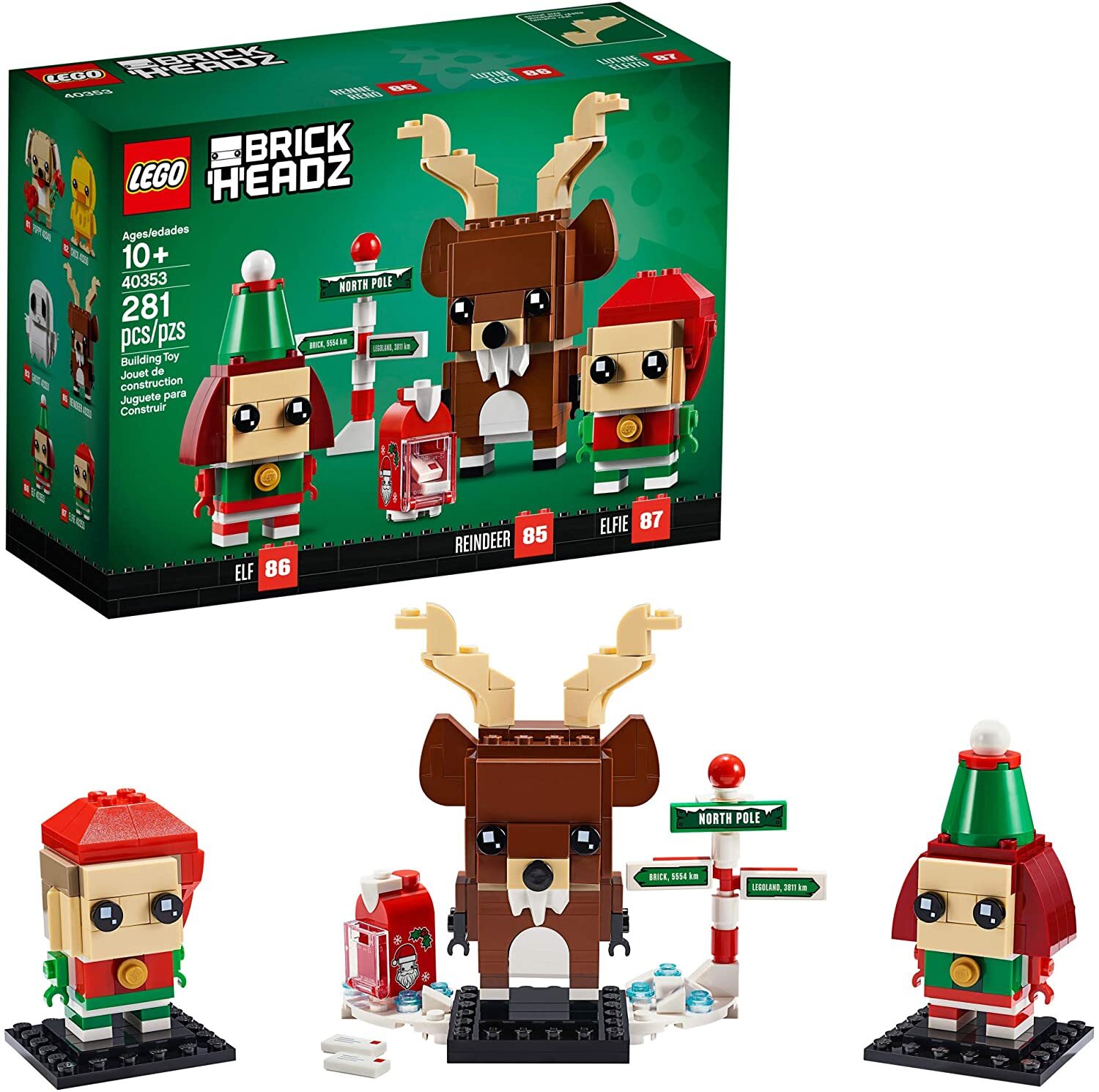 Конструктор LEGO BrickHeadz 40353 281 дет. - фото 2