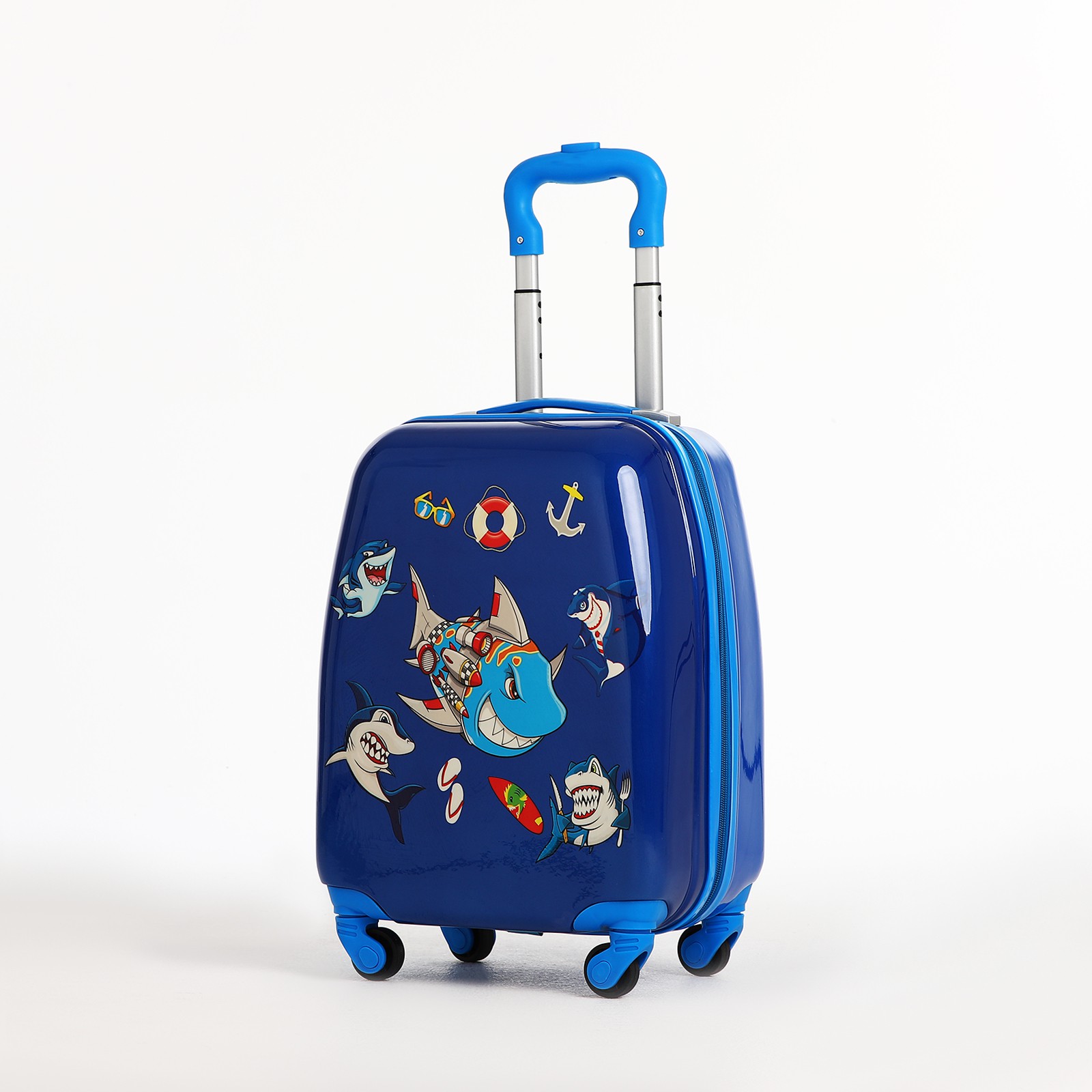 Чемодан Sima-Land Акулы - фото 1