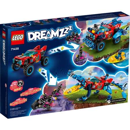 Конструктор LEGO DREAMZzz Crocodile Car блочный
