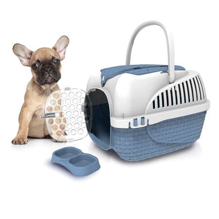 Переноска для животных Bama Pet Kennel Tour Maxi Синяя 19120