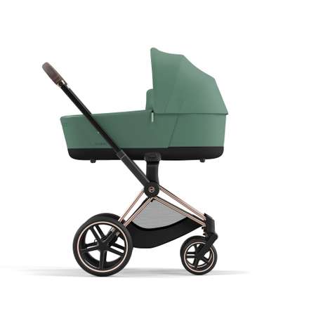 Коляска 2в1 Cybex Priam IV Rosegold зеленый