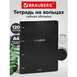 Тетрадь со сменным блоком Brauberg клетка 120 лист.