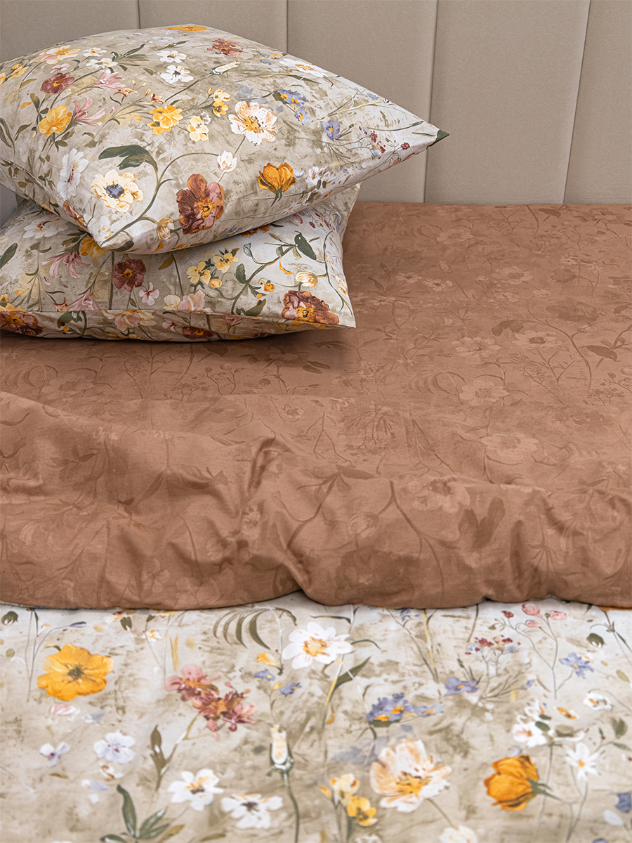 Комплект постельного белья BRAVO Нарана двуспальный 4 предм. - фото 3