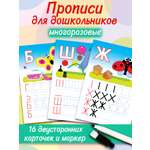 Игра развивающая Дрофа-Медиа Многоразовые прописи. Буквы 4307