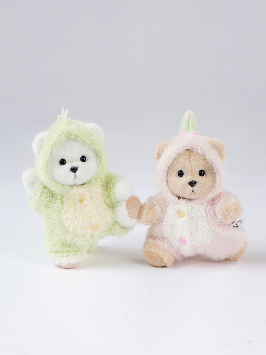 Мягкая игрушка TeddyTales Медведь в костюмчике брелок - фото 11