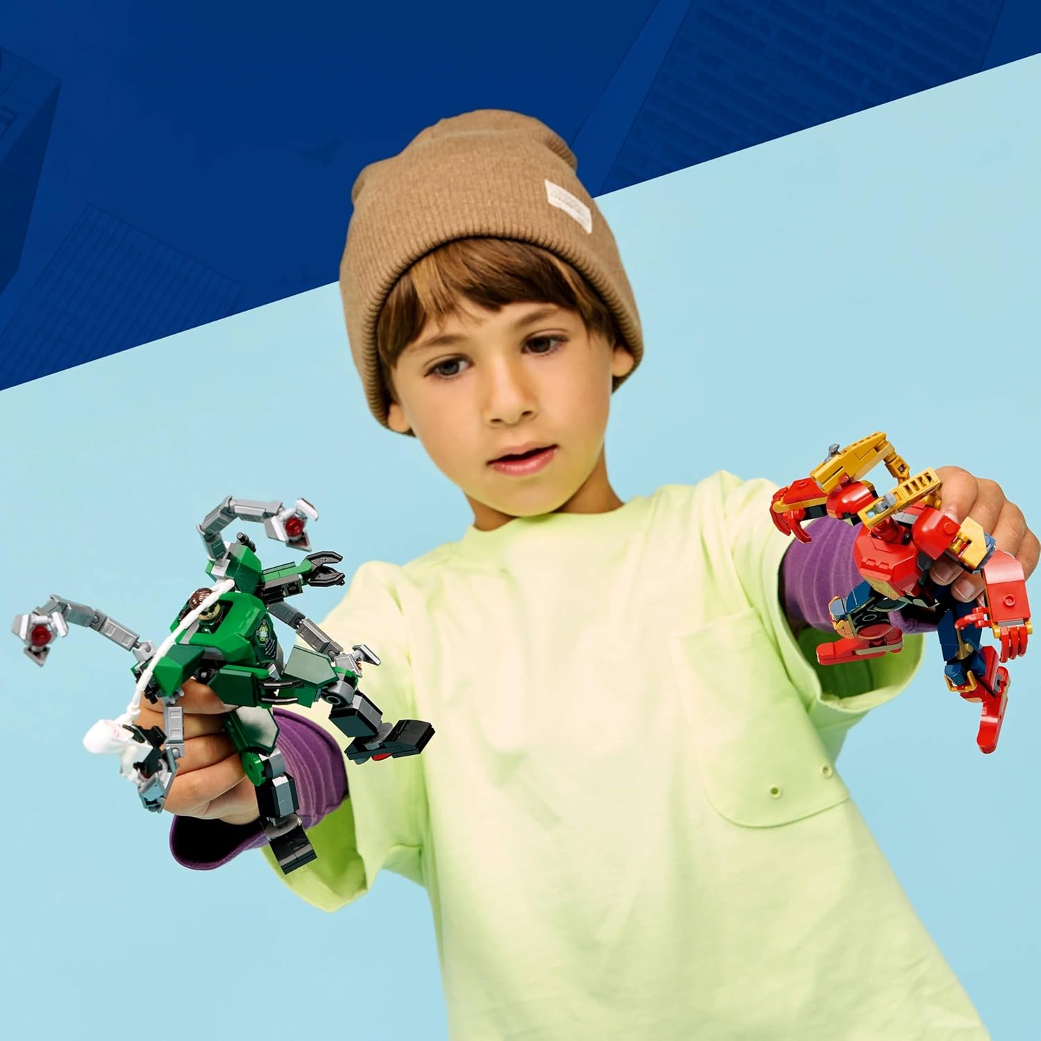 Конструктор LEGO Marvel Super Heroes Человек-паук против Осьминога 315 дет. - фото 8