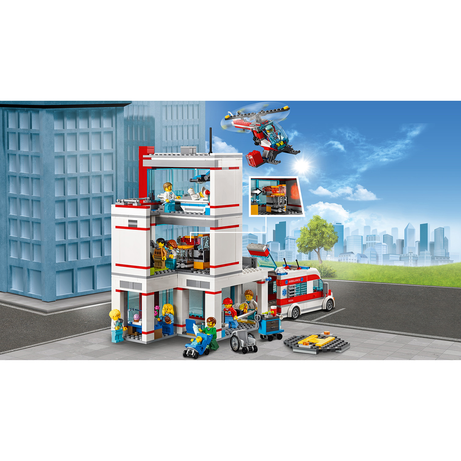 Конструктор LEGO City блочный - фото 7