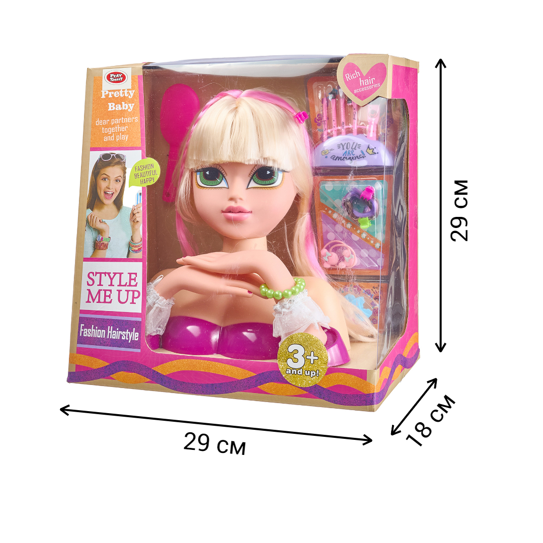 Игрушка Игровилль торс для причесок - фото 11